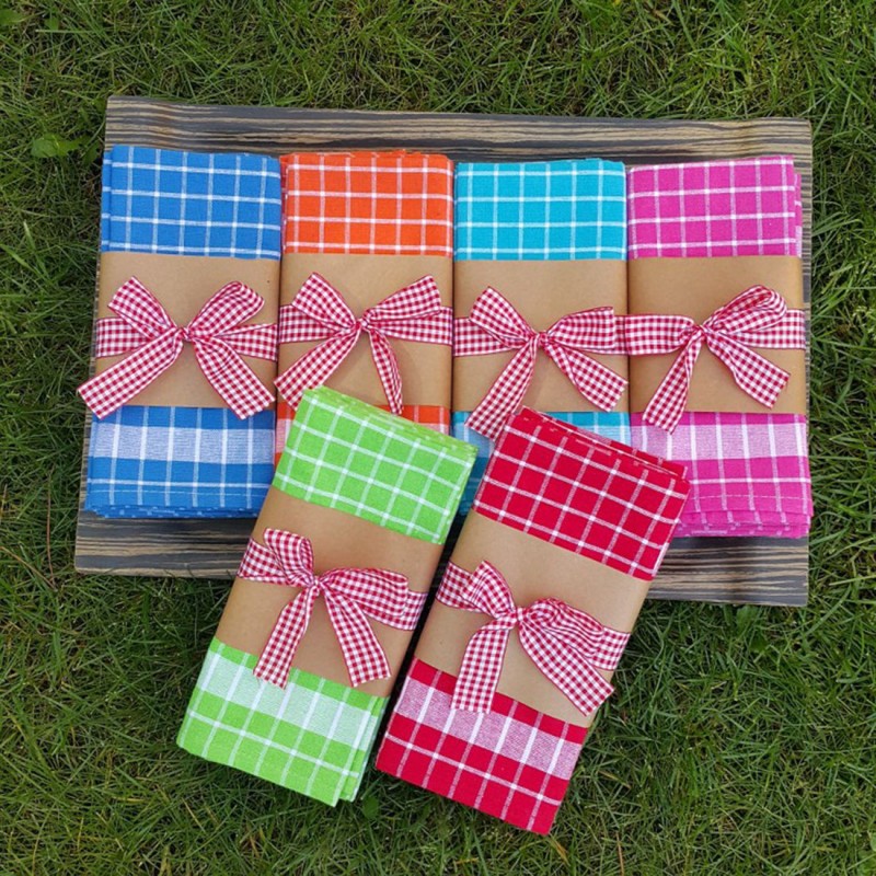 Hand Towel Set (6 Pieces) Kareli Multicolor