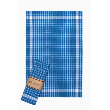 Hand Towel Set (5 Pieces) Kareli - Blue Blue