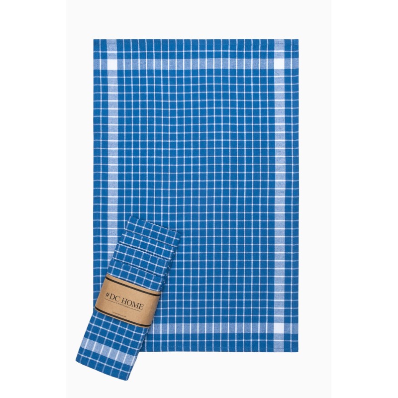 Lessentiel Hand Towel Set (5 Pieces) Kareli - Blue Blue