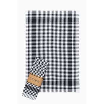 Hand Towel Set (5 Pieces) Poti - Black Black
White