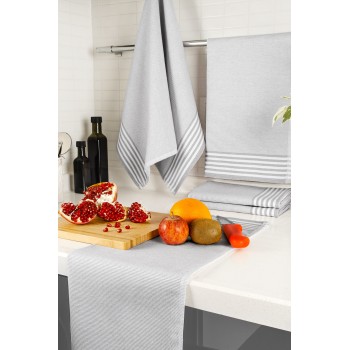 Hand Towel Set (5 Pieces) Sevilla - Grey Grey