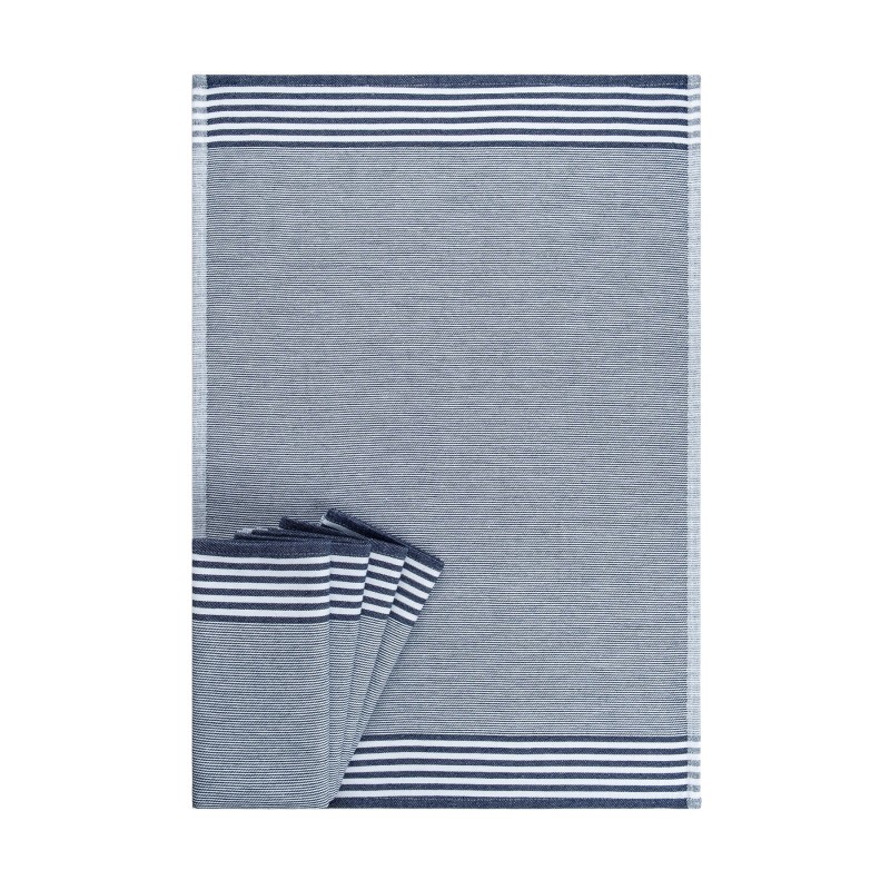 Lessentiel Hand Towel Set (5 Pieces) Sevilla - Dark Blue Dark Blue