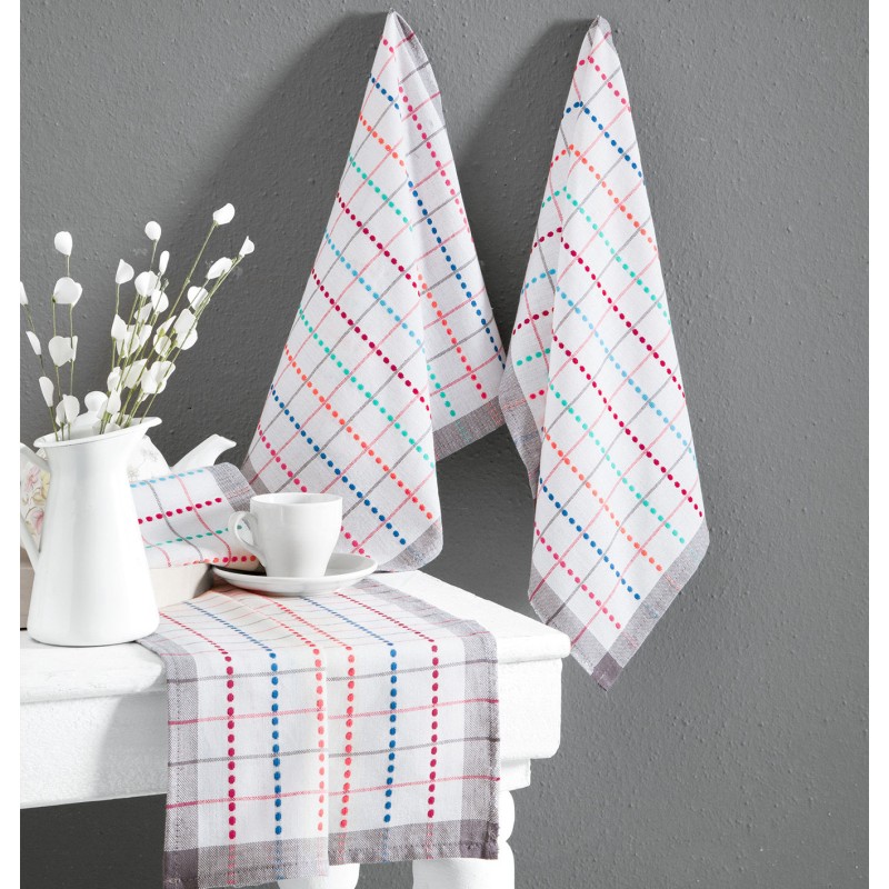 Lessentiel Hand Towel Set (4 Pieces) Renkli Multicolor