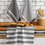 Hand Towel Set (3 Pieces) Eliza - Black Black