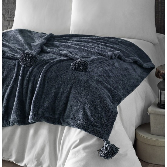 Lessentiel Double Blanket Puffy 200 - Anthracite Anthracite