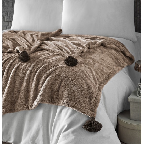 Lessentiel Double Blanket Puffy 160 - Camel Camel