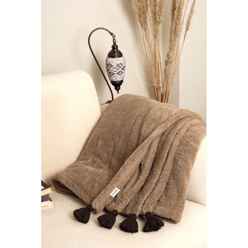 Lessentiel Double Blanket Puffy 160 - Camel Camel