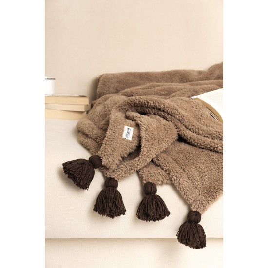 Lessentiel Double Blanket Puffy 200 - Camel Camel