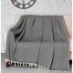 Lessentiel Sofa Cover Trendy - Black (230) Black
White