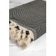 Lessentiel Sofa Cover Trendy - Black (230) Black
White