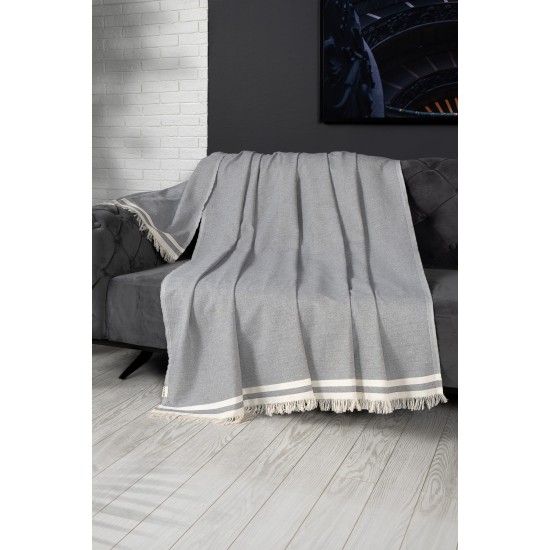 Sofa Cover Alinda - Grey (170 x 230) Grey Lessentiel Sofa Cover Alinda - Grey (170 x 230) Grey