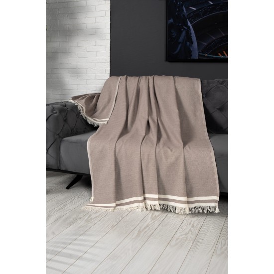 Sofa Cover Alinda - Brown (170 x 230) Brown Lessentiel Sofa Cover Alinda - Brown (170 x 230) Brown
