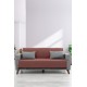 Lessentiel Sofa Cover Lalin 160 - Tile Red Tile Red