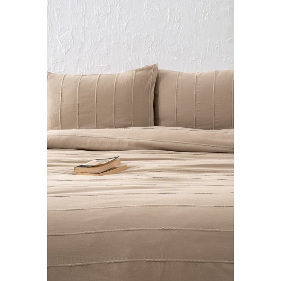 Double Pique Set Sedef - Beige Beige Lessentiel Double Pique Set Sedef - Beige Beige