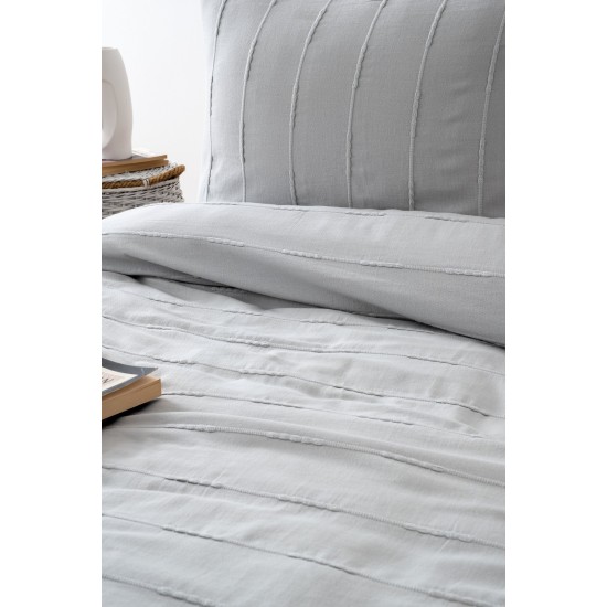 Lessentiel Double Pique Set Sedef - Grey Grey