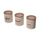 Hermia Storage Box Set (3 Pieces) C-Saklama3lu - Big White