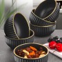 Bowl Set (6 Pieces) C-DD07 - Black Black