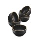Hermia Bowl Set (6 Pieces) C-DD07 - Black Black