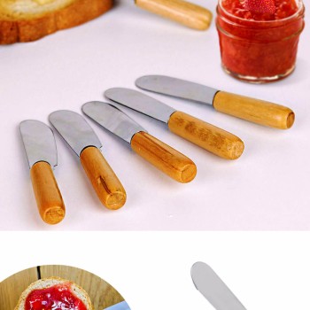 Butter Knife Set (6 Pieces) C-MG-AH4806-Y Multicolor