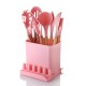 Spoon Set (13 Pieces) C-SLC1301 - Pink Pink Spoon Set (13 Pieces) C-SLC1301 - Pink Pink