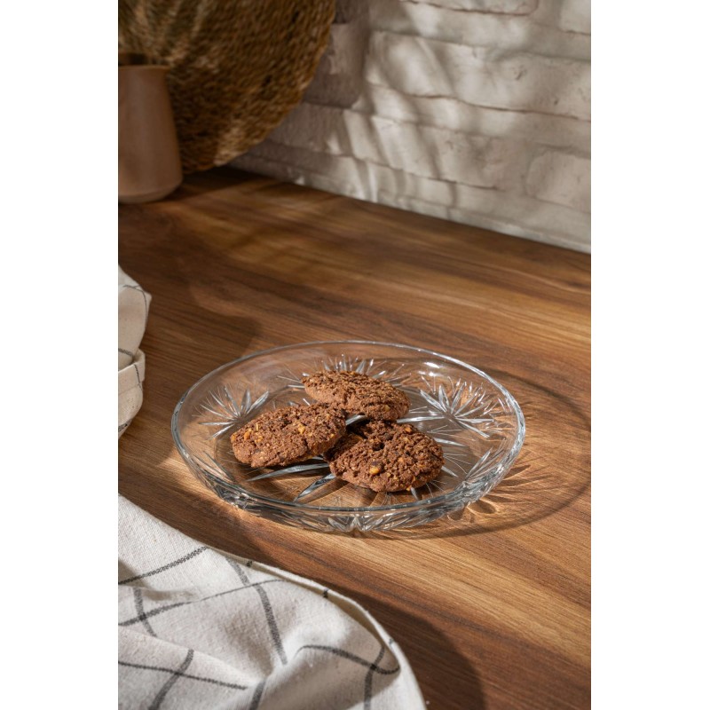 Dessert Plate Set (6 Pieces) DT1088GCL Transparent