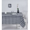 Hermia Tablecloth Kareli 160 - Black Black
White