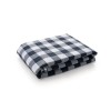 Hermia Tablecloth Kareli 160 - Black Black
White