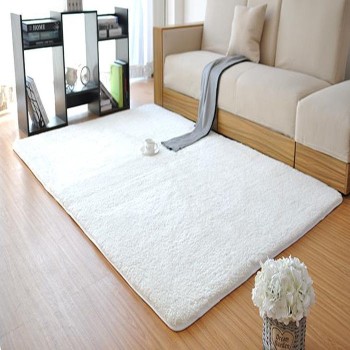 Carpet (150 x 230) Soft Plush - White White