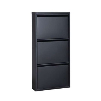 Shoe Cabinet Torino 3 - Black Black