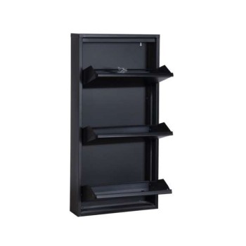 Shoe Cabinet Torino 3 - Black Black