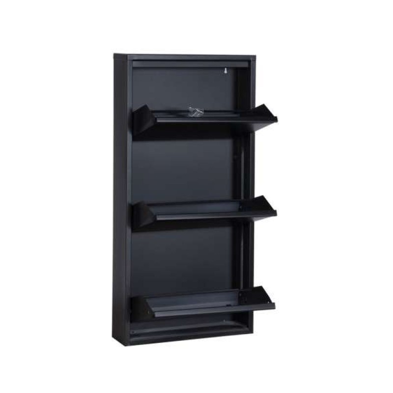 Shoe Cabinet Torino 3 - Black Black