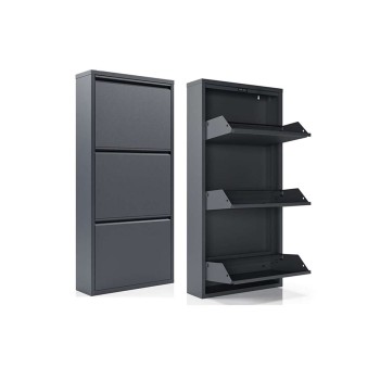 Shoe Cabinet Torino 3 - Anthracite Anthracite