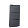 Shoe Cabinet Torino 3 - Anthracite Anthracite