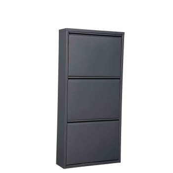 Shoe Cabinet Torino 3 - Anthracite Anthracite