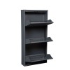 Shoe Cabinet Torino 3 - Anthracite Anthracite