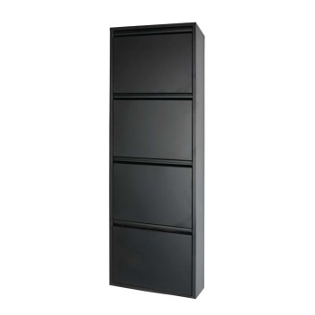 Shoe Cabinet Marino 4 - Black Black