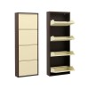 Shoe Cabinet Marino 4 - Brown, Cream Brown
Cream