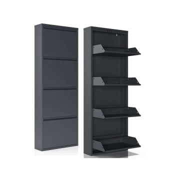 Shoe Cabinet Marino 4 - Anthracite Anthracite