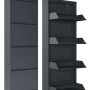 Shoe Cabinet Marino 4 - Anthracite Anthracite