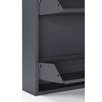 Shoe Cabinet Marino 4 - Anthracite Anthracite