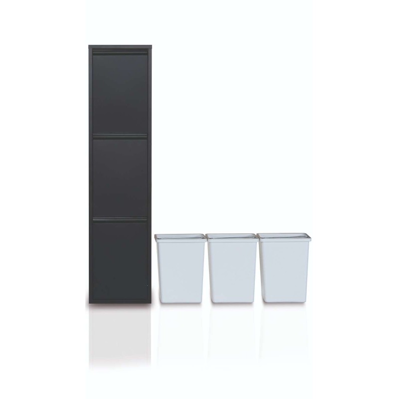 Multi Purpose Cabinet Doplo 3 - Black Black