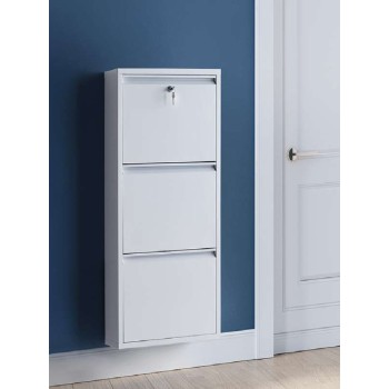 Shoe Cabinet Primo 3 - White White