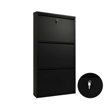 Shoe Cabinet Primo 3 - Black Black