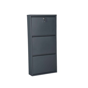 Shoe Cabinet Primo 3 - Anthracite Anthracite