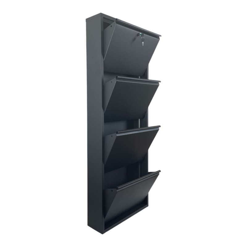 Shoe Cabinet Garda 4 - Black Black