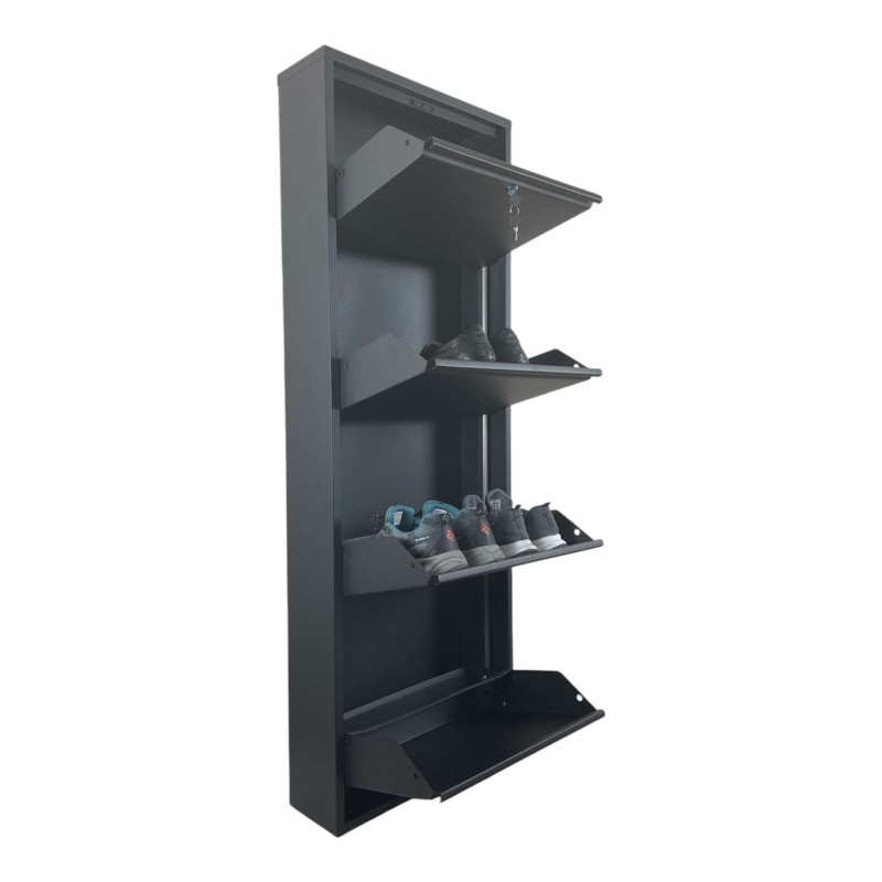 Shoe Cabinet Garda 4 - Black Black