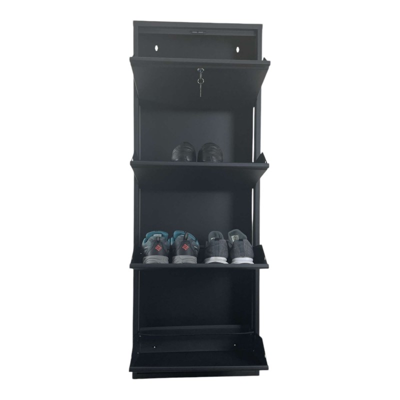 Shoe Cabinet Garda 4 - Black Black
