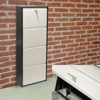 Shoe Cabinet Garda 4 - Brown, Cream Brown
Cream