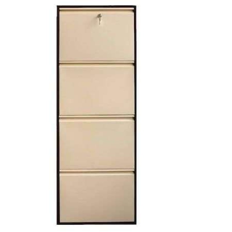 Shoe Cabinet Garda 4 - Brown, Cream Brown
Cream