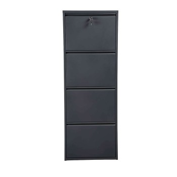 Shoe Cabinet Garda 4 - Anthracite Anthracite